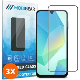 Mobigear Premium Samsung Galaxy A16 Verre trempé Protection d'écran - Compatible Coque (Lot de 3)