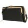 Antonio Fonzo Crossbody Clutch Snap Sac Téléphone - Large - Noir