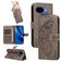 Mobigear Butterfly Housse Google Pixel 10a Etui Porte-Monnaie - Gris
