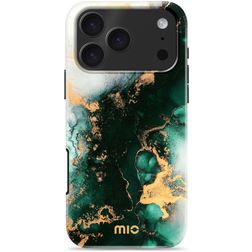 MIO Coque iPhone 17 Pro Max MagSafe Coque arrière Rigide - Green Marble