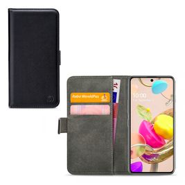 Mobilize Classic Gelly Wallet Housse LG K42 Etui Porte-Monnaie - Noir