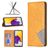 Mobigear Rhombus Slim Housse Samsung Galaxy A73 Etui - Cognac