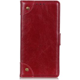 Mobigear Ranch Housse Samsung Galaxy A90 Etui Porte-Monnaie - Bordeaux