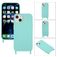 Mobigear Lanyard iPhone 14 Plus Coque avec cordon en Silicone - Turquoise